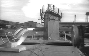 Polaris Missile Test Firing From Submarine