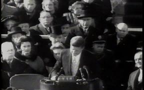 Kennedy Inaugural Address (Excerpt) 1961 - Weird - VIDEOTIME.COM
