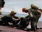Iwo Jima - Caring For Wounded Under Intense Fire