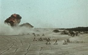 Pounding The Beach With Bombs And Rockets