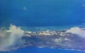Iwo Jima Planes Bomb and Strafe Island