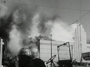 Big Fire in San Francisco 1955
