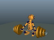 Weight Lift 3D Animation