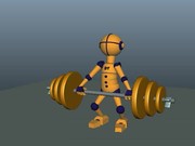 Weight Lift 3D Animation