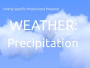 Weather Cartoon-Precipitation