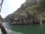 Views from the Oboke Gorge Sightseeing Boat Tour