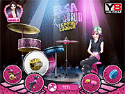 Elsa Drum Concert - Girls - Y8.COM