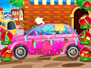 Clean My New Pink Car - Girls - Y8.COM