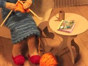 The Knitted Slipper Book Trailer