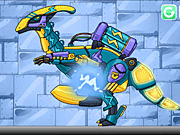 Dino Robot Lightning Parasau - Fun/Crazy - Y8.COM