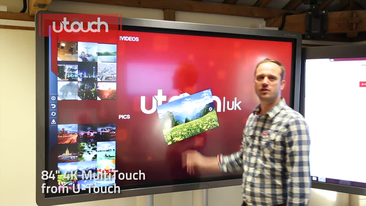 Giant Multitouch Screen with Multitouch tech