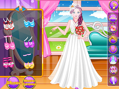 Mew Mew Pub planer Dream Wedding Dressup Game - Play online at Y8.com