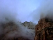 Clouds and Mountains Time Lapse