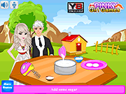 Elsa Princess Wedding Cake - Girls - Y8.COM