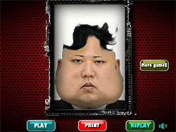 Trò chơi Kim Jong Un Funny Face - Chơi trực tuyến tại 