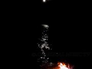 Campfire & Full Moon with Beethoven Symphony