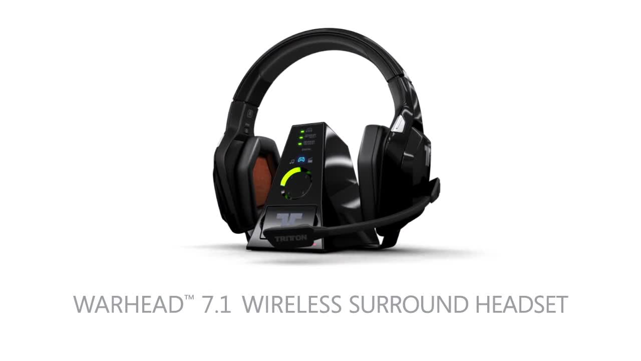 Xbox360 Headphones - Warhead 7.1