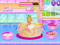 Fruity Ice Cream Cake Cooking  Play Now Online for Free 