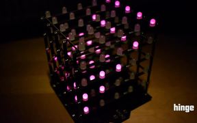 RGB LED Cube 5x5x5 - Tech - VIDEOTIME.COM