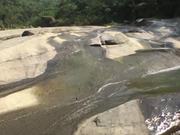 Rocks and Flowing River