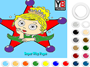 Princess Presto Coloring - Fun/Crazy - Y8.COM