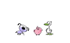 Dog And Duck - Happy Passover Clip - Anims - VIDEOTIME.COM