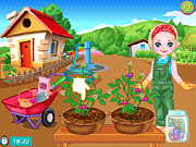 Baby Vegetable Planting - Girls - Y8.COM