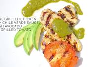 Grilled Chilean Chicken with Chile Verde Sauce