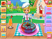 Chef Camilla's Delicious Rainbow Donut - Girls - Y8.COM