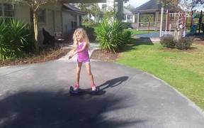 Violet On Hoverboard - Kids - VIDEOTIME.COM