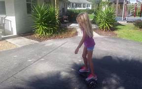 Violet On Hoverboard - Kids - VIDEOTIME.COM