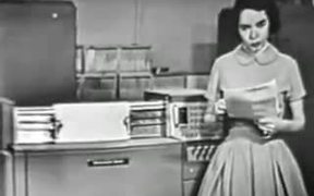 Classic TV Commercial for a UNIVAC Computer - Commercials - VIDEOTIME.COM