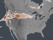 Wildfire Smoke Spread Across the U.S.