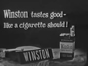 Classic Commercial Winston Cigarettes