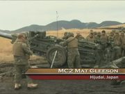 Artillery Marines Train in Japan