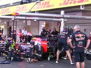 Red Bull Racing Pit Stop Practice
